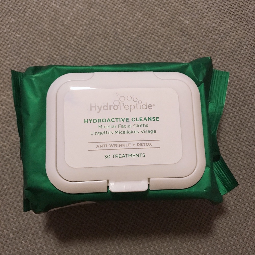 Hydropeptide Hydroactive Cleanse Micellar Wipes